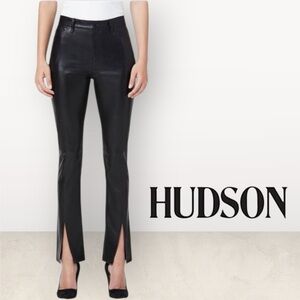 Hudson Barbara High Rise Straight Black Beauty Pants Women’s 28 NWOT $245
